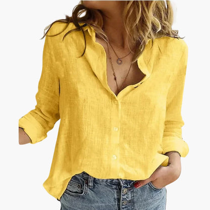 Thessaly | Women's Long Sleeve Button Down Shirt