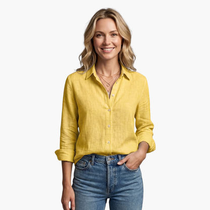 Thessaly | Women's Long Sleeve Button Down Shirt