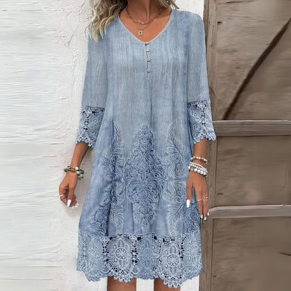 Isla™ | Floral Midi Dress
