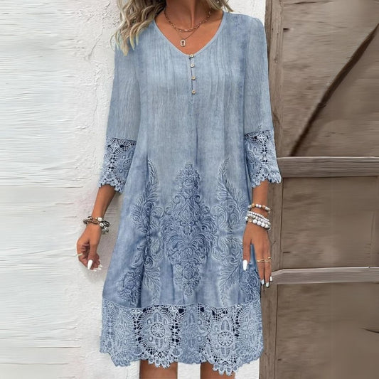 Isla™ | Floral Midi Dress