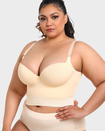 Nan™ | Built-In Shapewear Longline Push-Up Bra