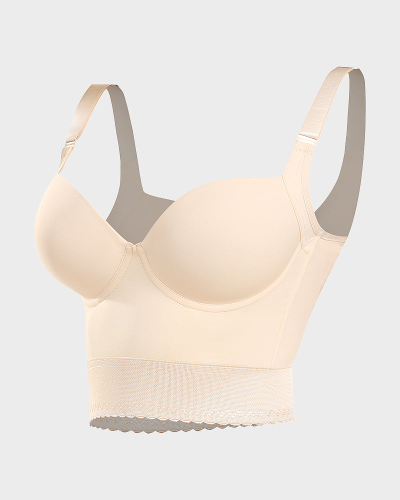 Nan™ | Built-In Shapewear Longline Push-Up Bra