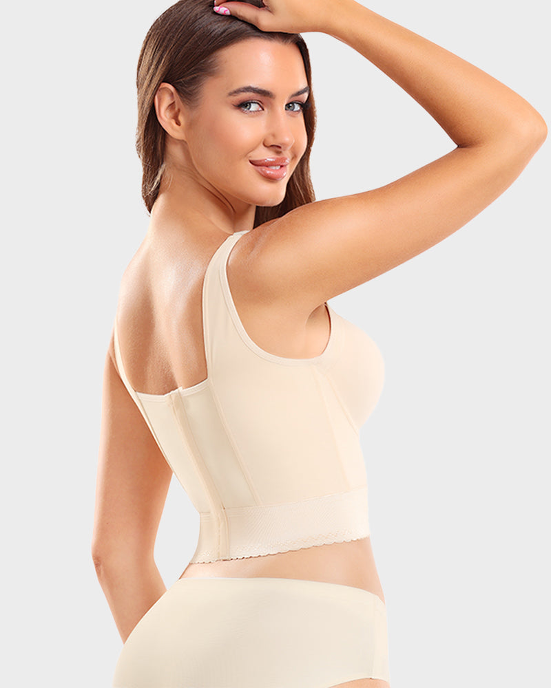 Nan™ | Built-In Shapewear Longline Push-Up Bra
