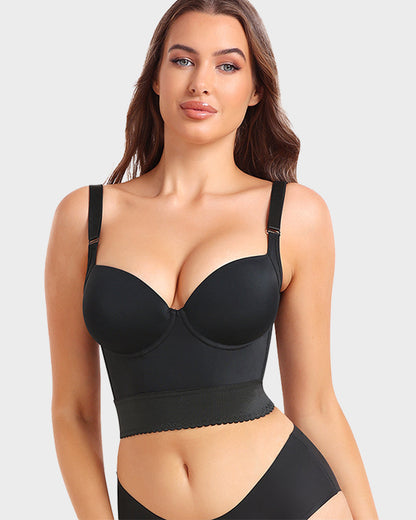 Nan™ | Built-In Shapewear Longline Push-Up Bra