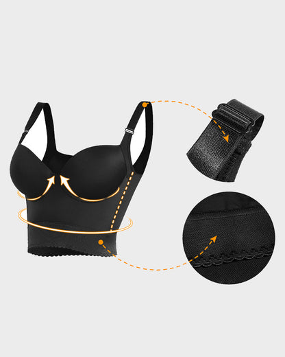 Nan™ | Built-In Shapewear Longline Push-Up Bra