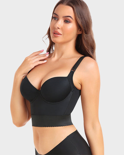 Nan™ | Built-In Shapewear Longline Push-Up Bra