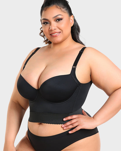 Nan™ | Built-In Shapewear Longline Push-Up Bra
