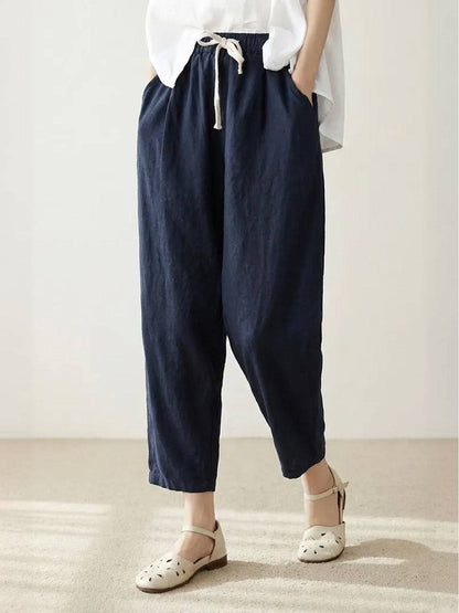 Corinna™ | Women's Everyday Drawstring Straight-Leg Everyday Pants