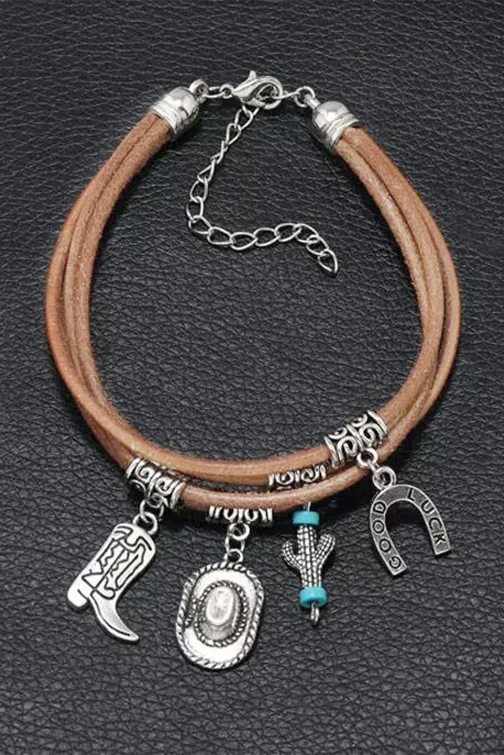 Carys | Good Luck Cactus Multi-Layered Bracelet