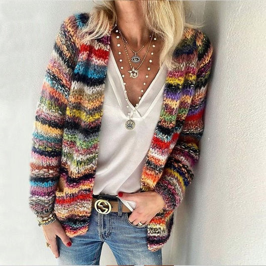Esme™ | Cosy Multicolor Cardigan