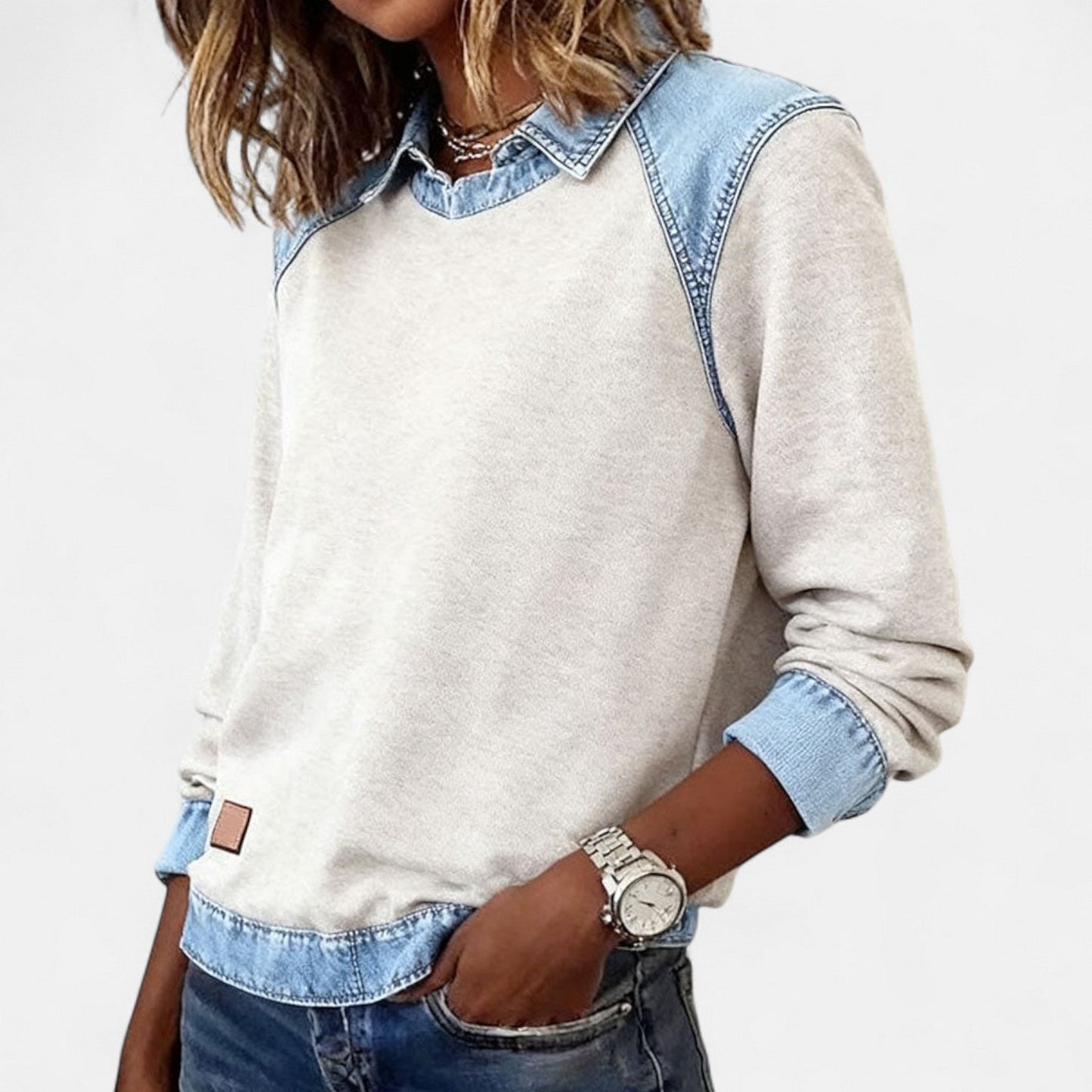 Thelma2™ | Contemporary Long Sleeve Sweater