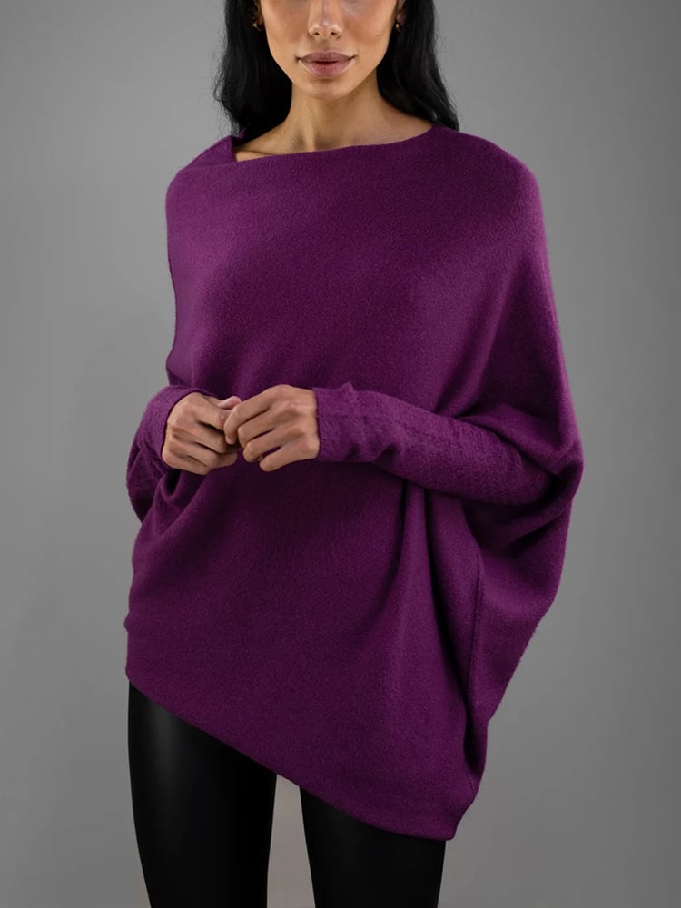 Elin | Women's Off Shoulder Long Sleeve Sweater
