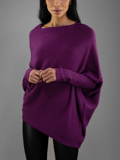 Elin | Women's Off Shoulder Long Sleeve Sweater