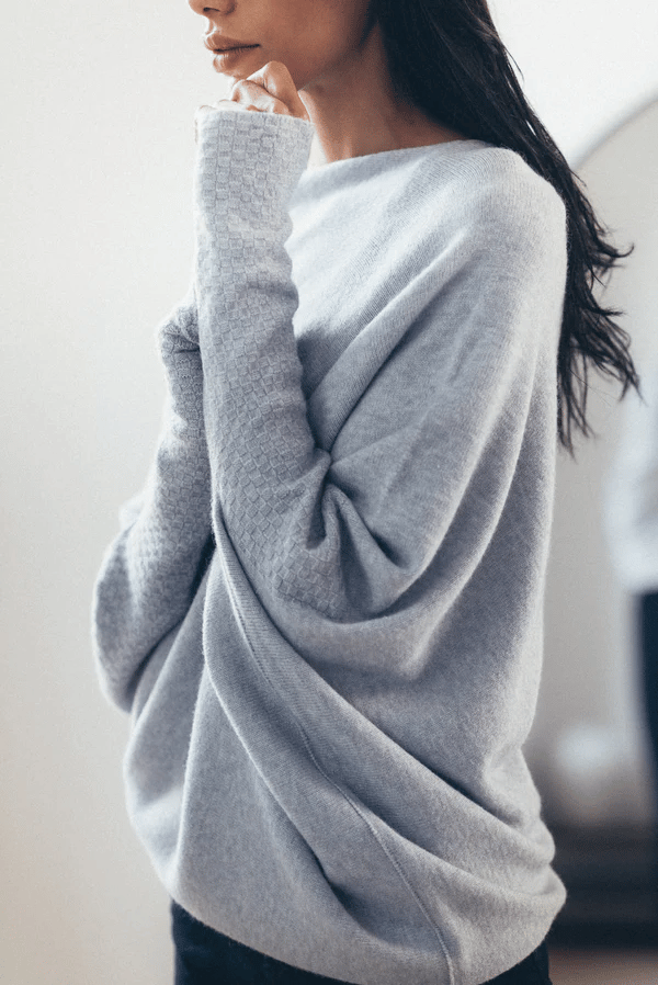 Elin | Women's Off Shoulder Long Sleeve Sweater