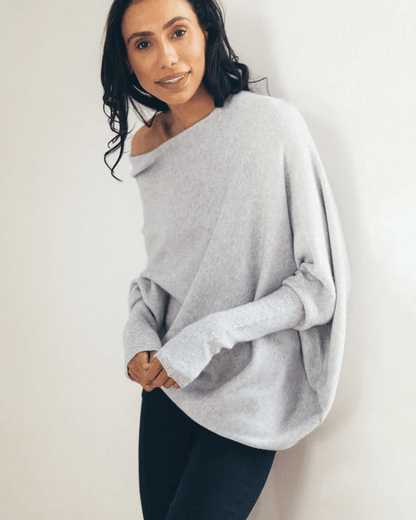 Elin | Women's Off Shoulder Long Sleeve Sweater