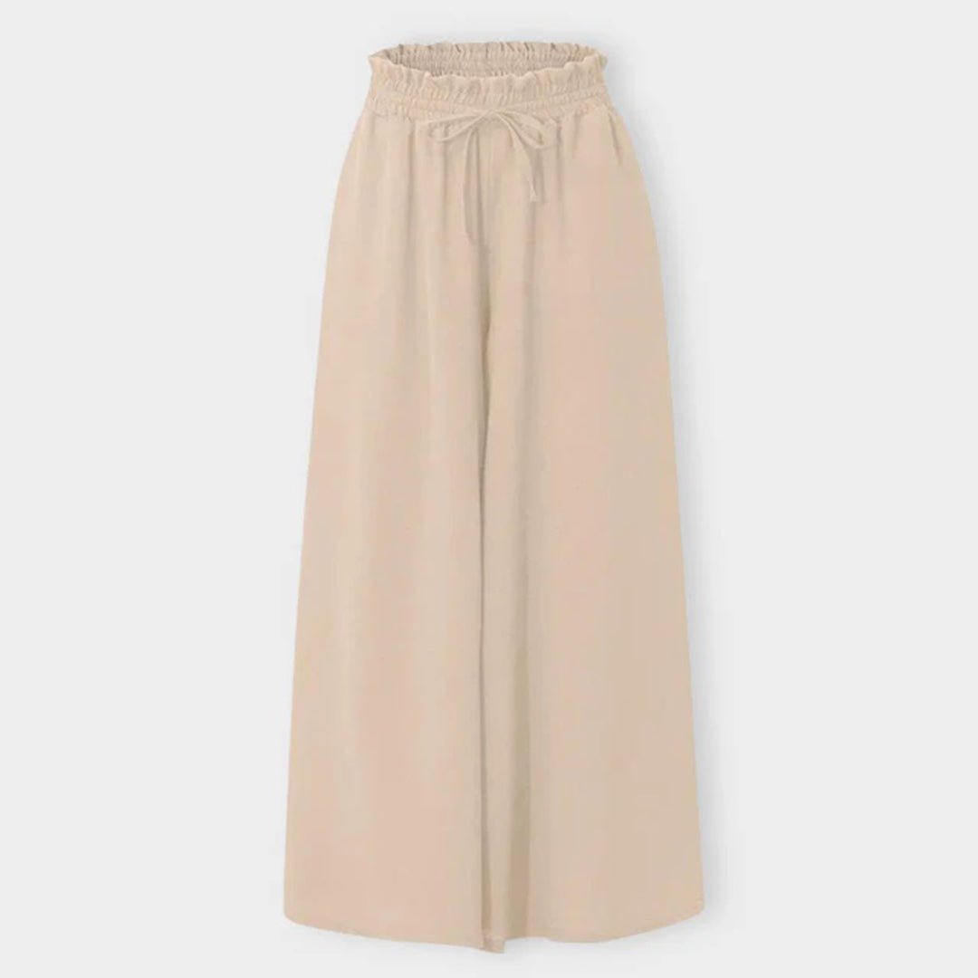 Nesta | Women's High Waisted Wide Leg Palazzo Pants