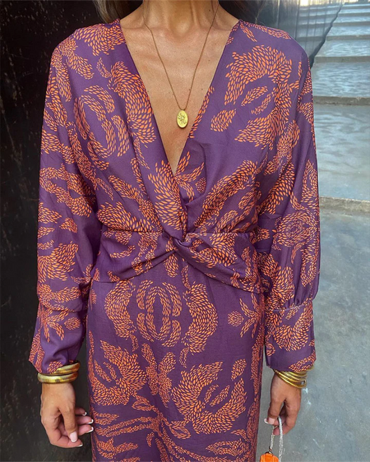 Peyton | Women’s Long Sleeve Maxi Dress