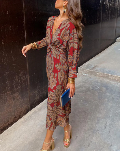 Peyton | Women’s Long Sleeve Maxi Dress