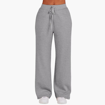 Daphne | Women's Wide Leg Pants & Half Zip Lounge Set