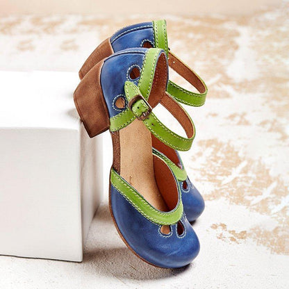Ashlee | Women's Orthopedic Low Heel Flat Sandals