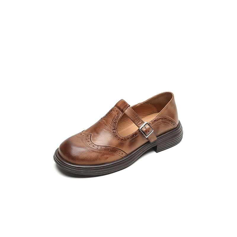 Fleur | Elegant Vegan Leather Mary Jane Sandal