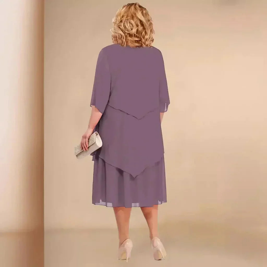 Seraphina | Elegant Chiffon Dress
