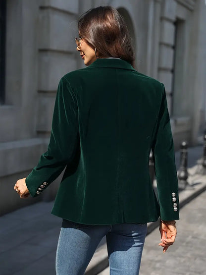 Eugenie™ | Elegant Velvet Blazer