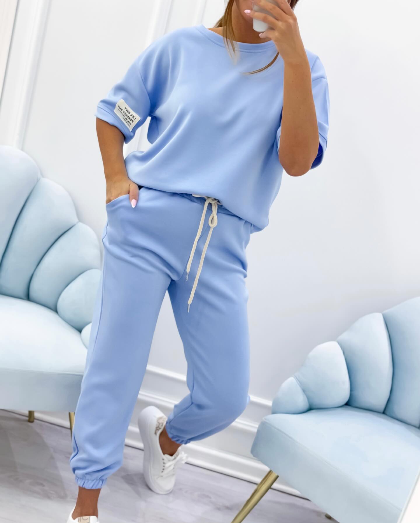Laura | Stylish Short Sleeve Set
