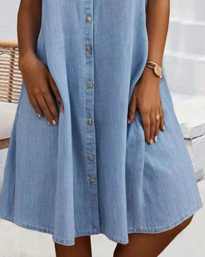 Nova | Lightweight Denim-look Dress