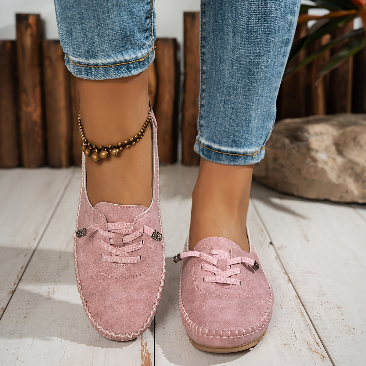Federica | Women's Lace-Up Comfort Loafers