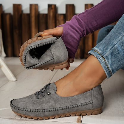 Federica | Women's Lace-Up Comfort Loafers