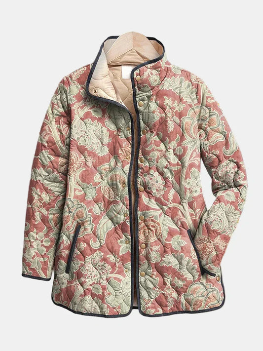 Calliope™ | Vintage Floral Everyday Quilted Jacket