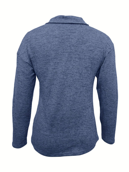 Aurora | Women's Half Zip Pullover Long Sleeve Everyday Top