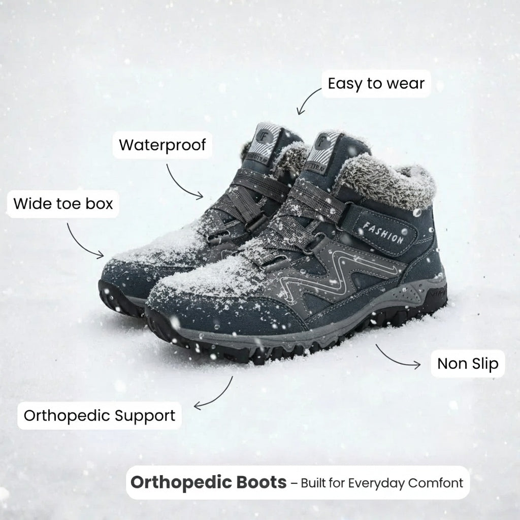 Glory | Comfort Orthopedic & All-Weather Boots