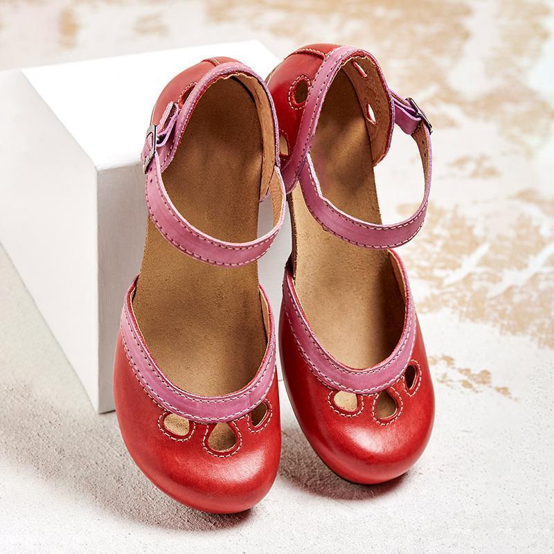 Ashlee | Women's Orthopedic Low Heel Flat Sandals
