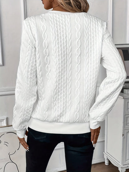 Nadine | Modern Zip-Up Sweater