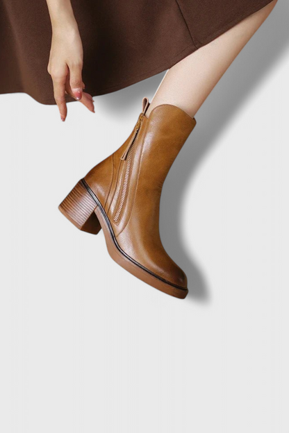 Ava™ | Sleek Ankle Boots for Effortless Style
