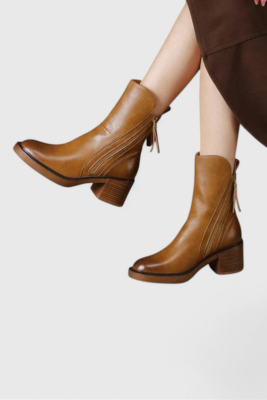 Ava™ | Sleek Ankle Boots for Effortless Style
