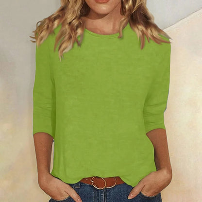 Hope | Women's Crew Neck 3/4 Sleeve Everyday Top