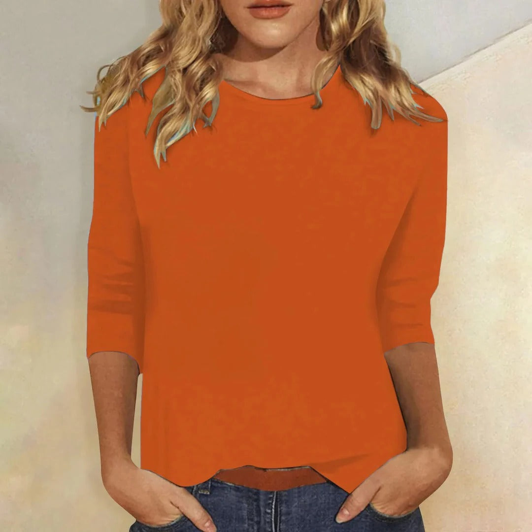 Hope | Women's Crew Neck 3/4 Sleeve Everyday Top