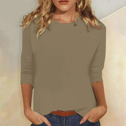 Hope | Women's Crew Neck 3/4 Sleeve Everyday Top