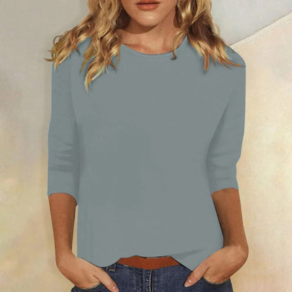 Hope | Women's Crew Neck 3/4 Sleeve Everyday Top