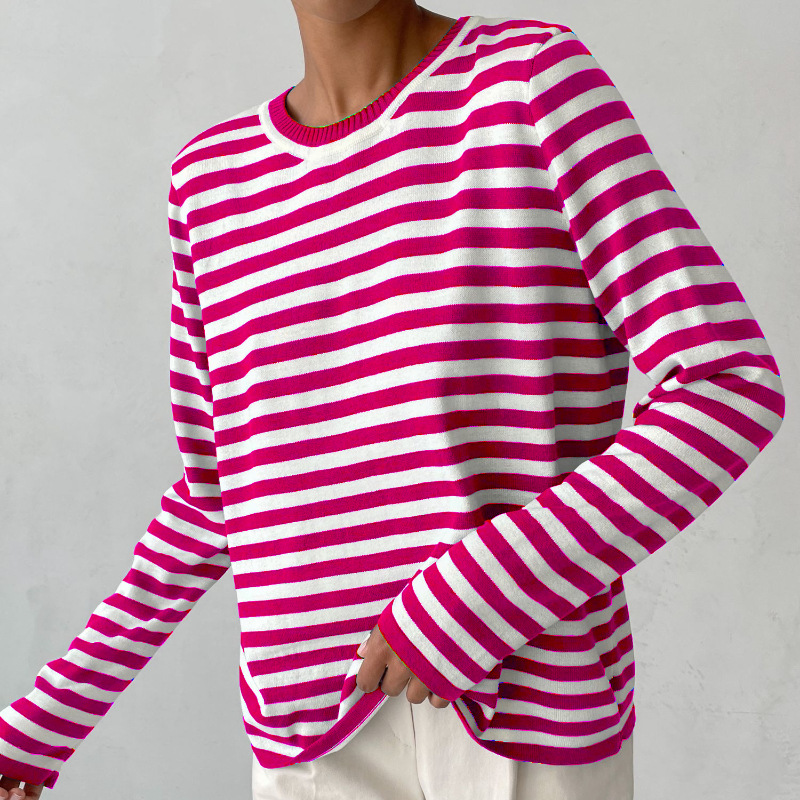 Sue | Elegant Striped Summer T-Shirt