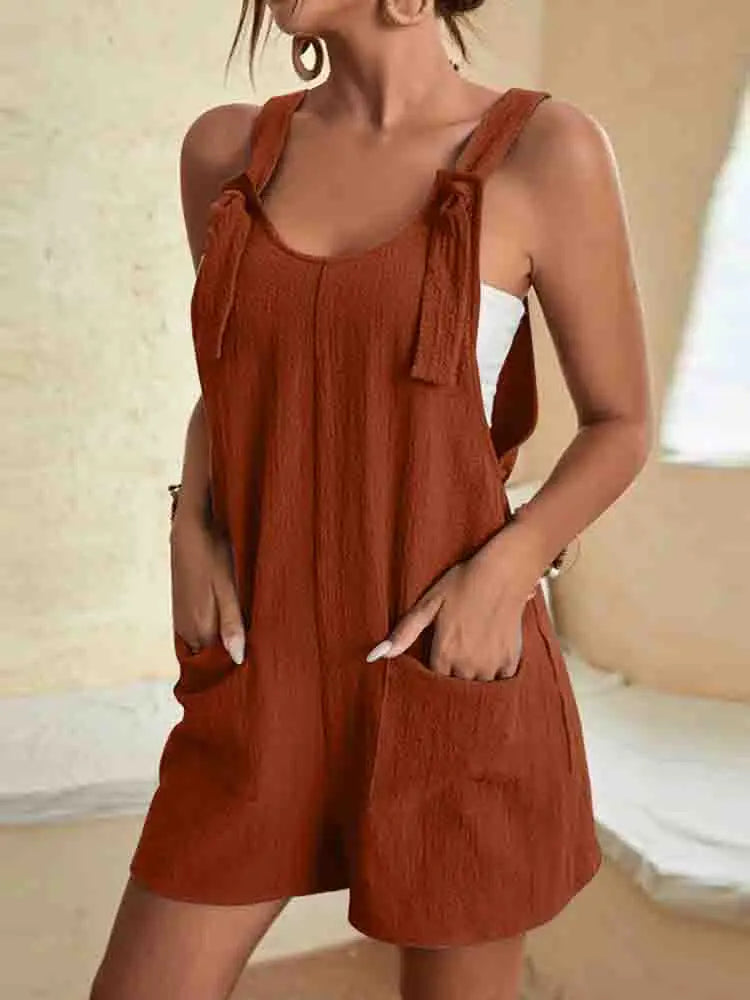 Violet™ | Women's Everyday Romper Shorts with Pockets