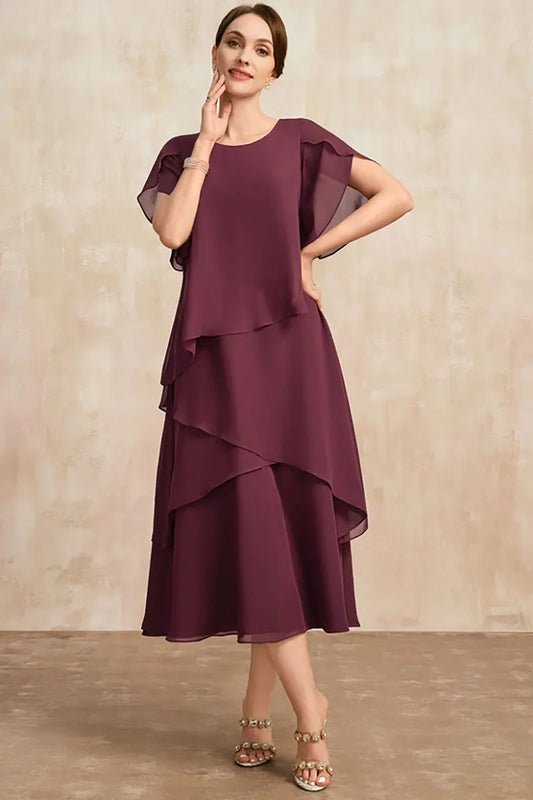 Rosaline | Classic Chiffon Dress