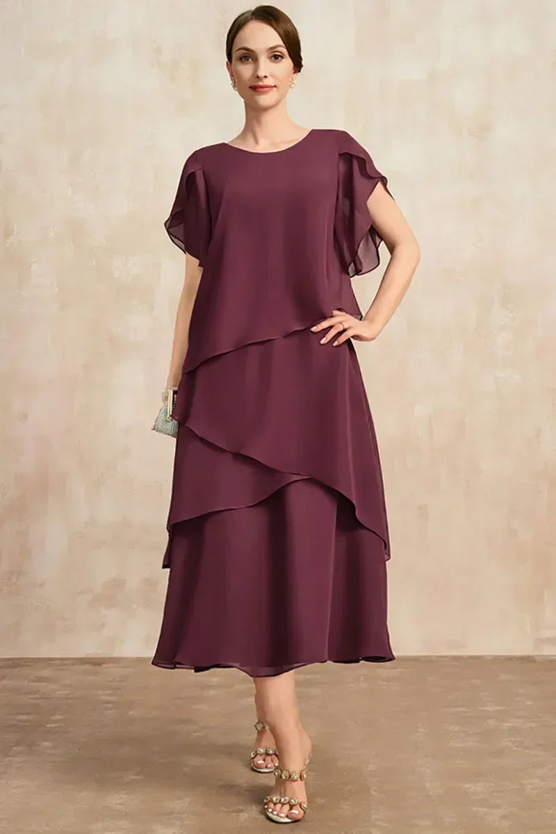 Rosaline | Classic Chiffon Dress