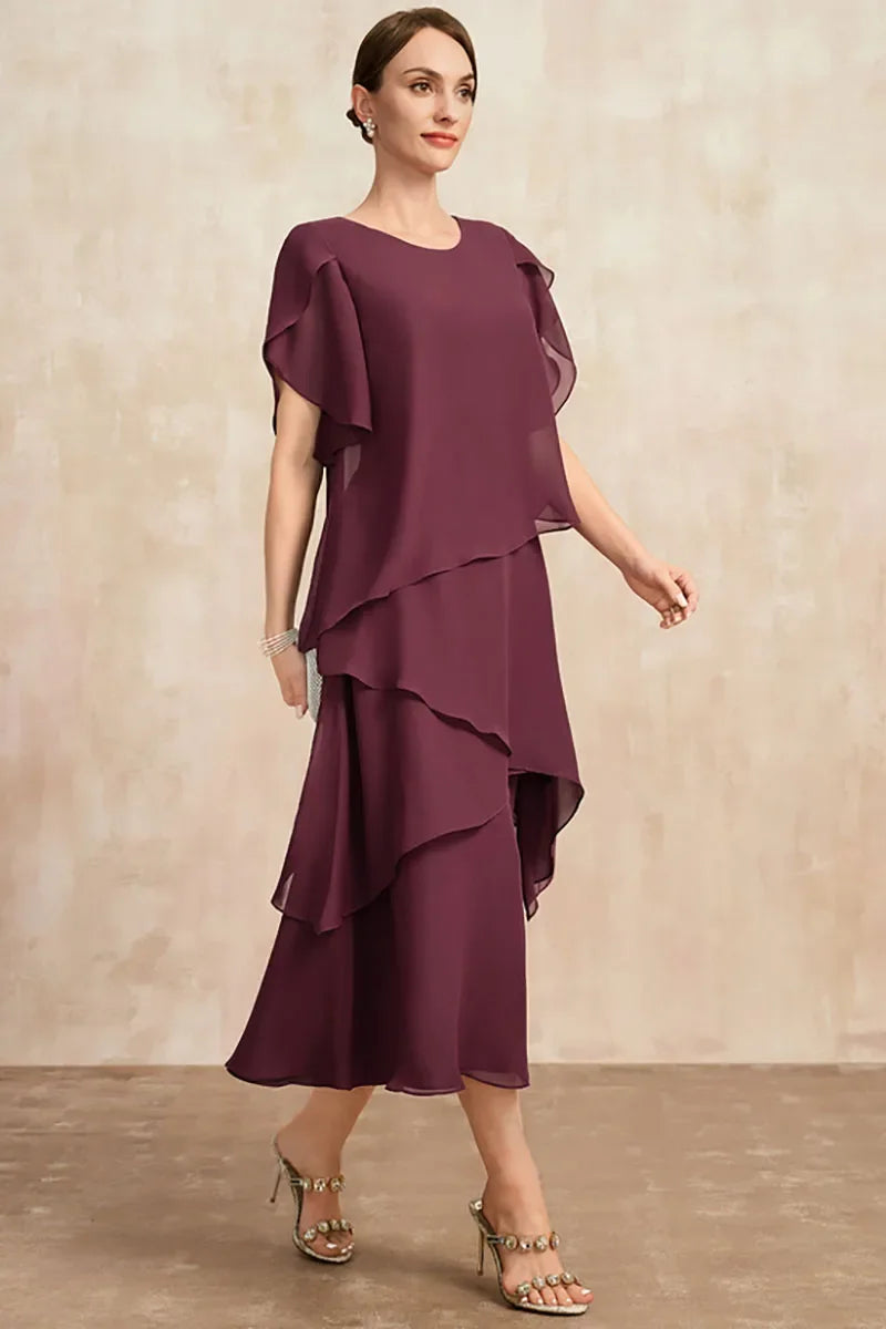 Rosaline | Classic Chiffon Dress