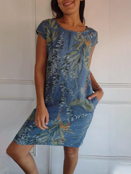 Matilda | Comfortable Dress with Round Neck