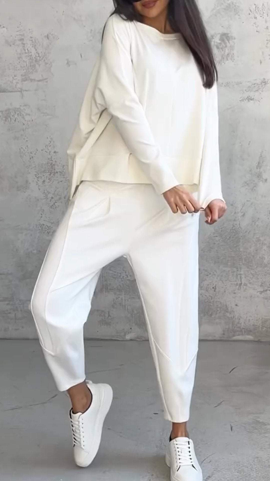 Nora | Women's Lounge Pants & Long Sleeve Top 2 Piece Set