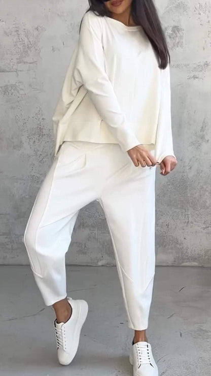Nora | Women's Lounge Pants & Long Sleeve Top 2 Piece Set